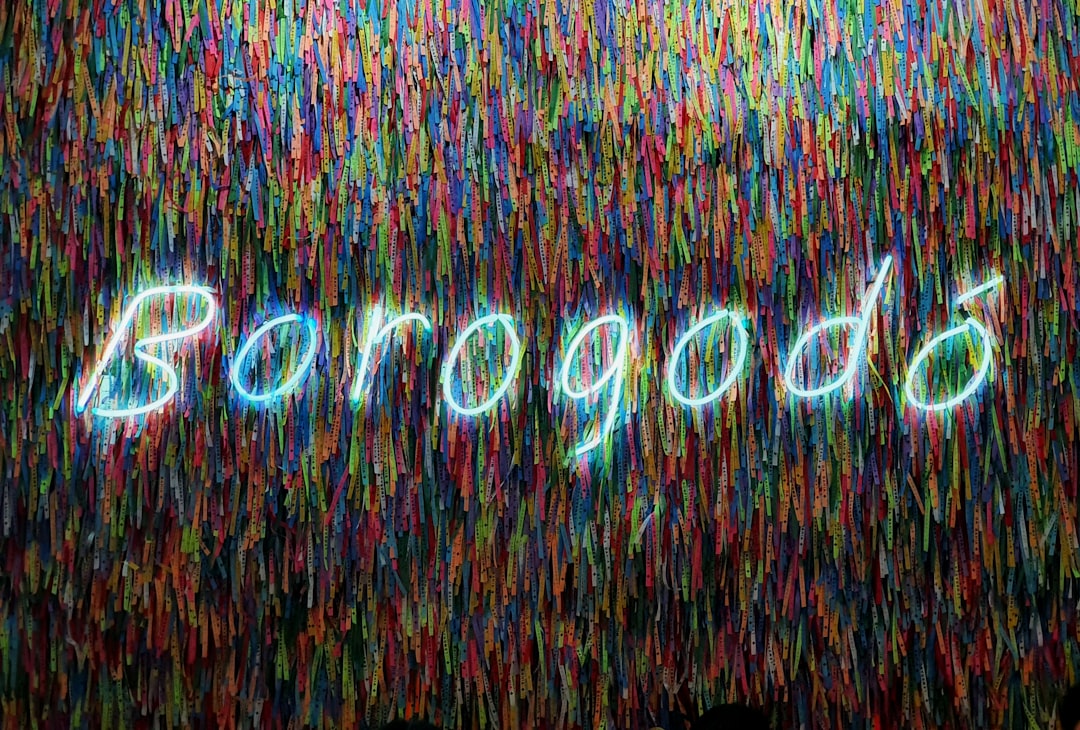 A television screen with the word sanago written on it