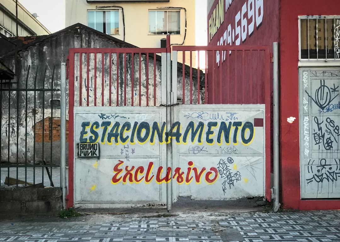 a sign on a building
